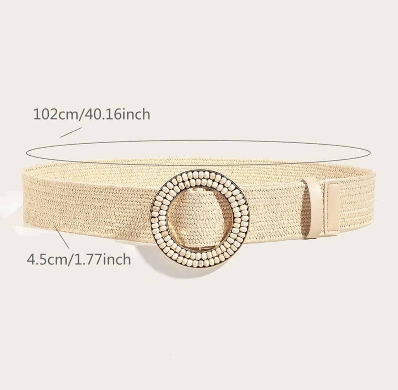 Rattan Belt - Round