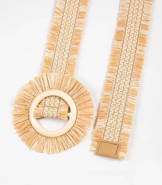 Rattan Belt - Round
