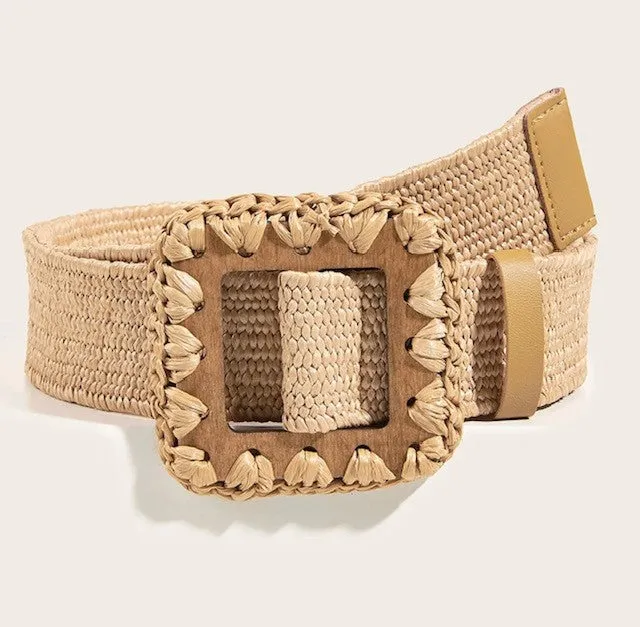 Rattan Belt - Square