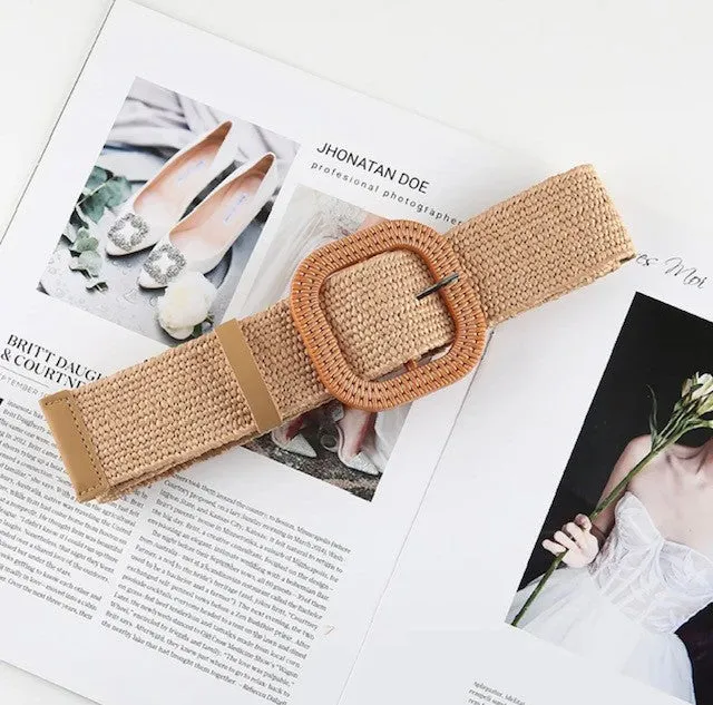 Rattan Belt - Square