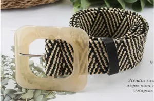 Rattan Belt - Square