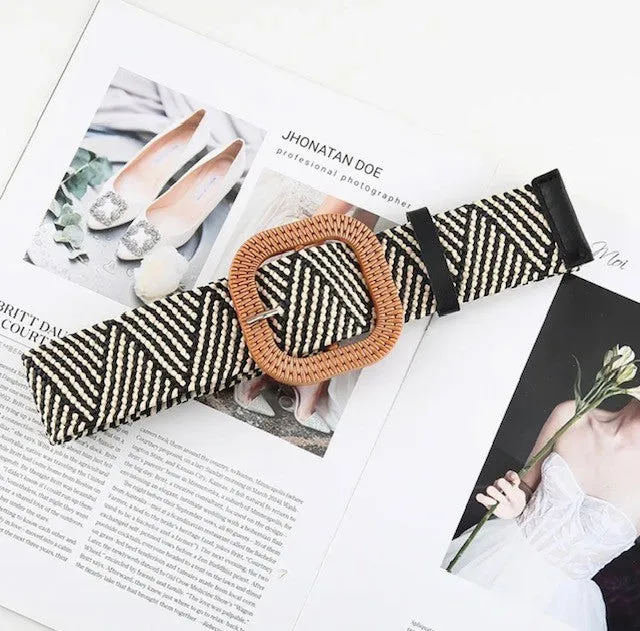 Rattan Belt - Square