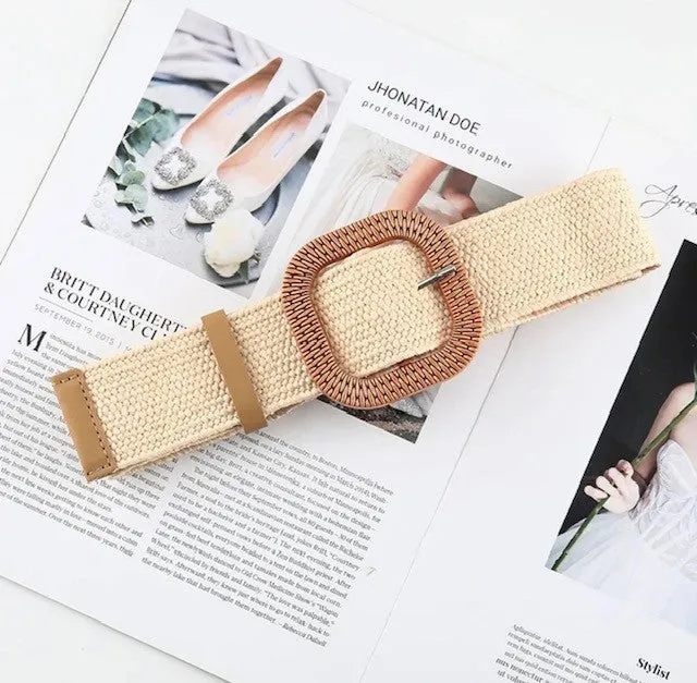 Rattan Belt - Square