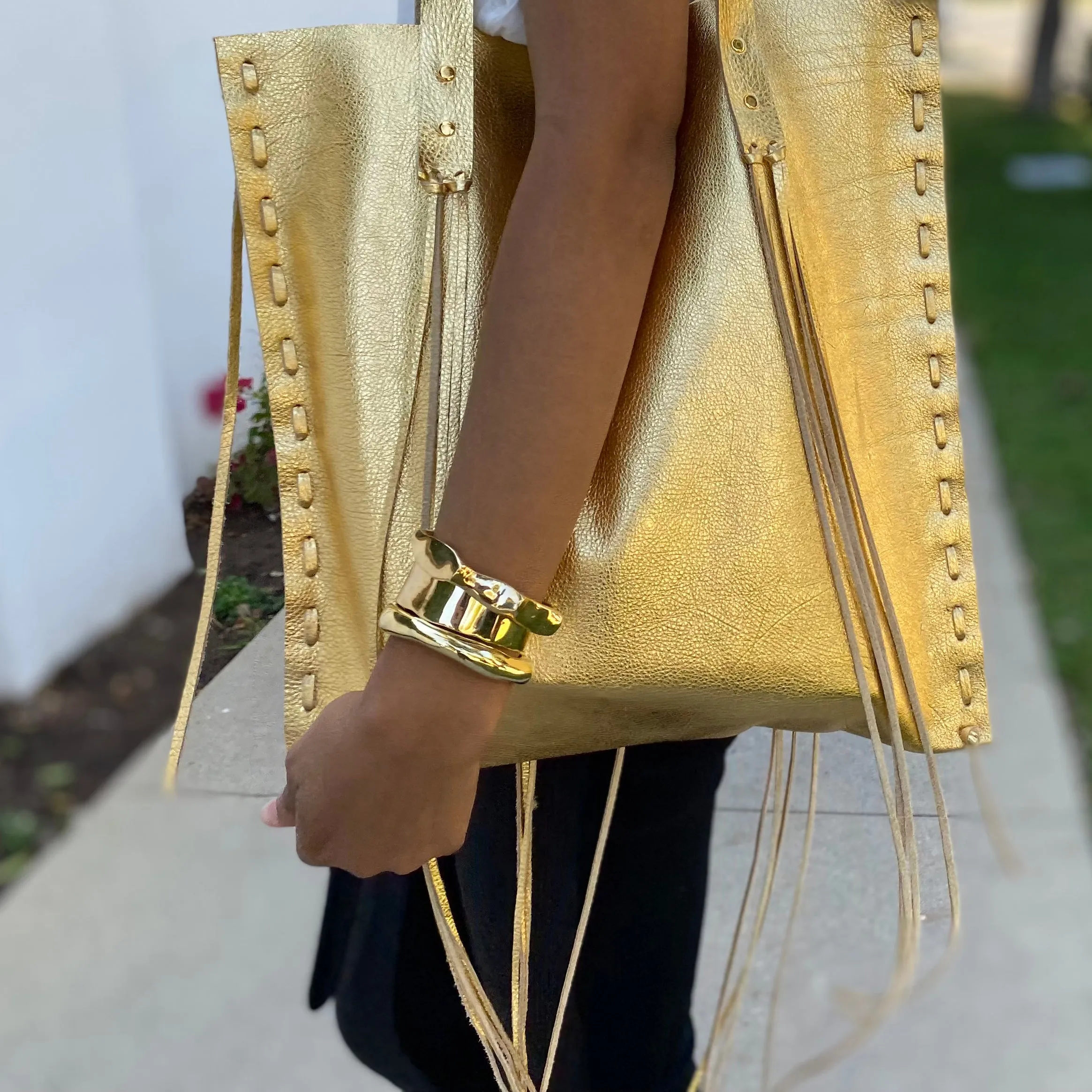 Raw Chunky Cuffs