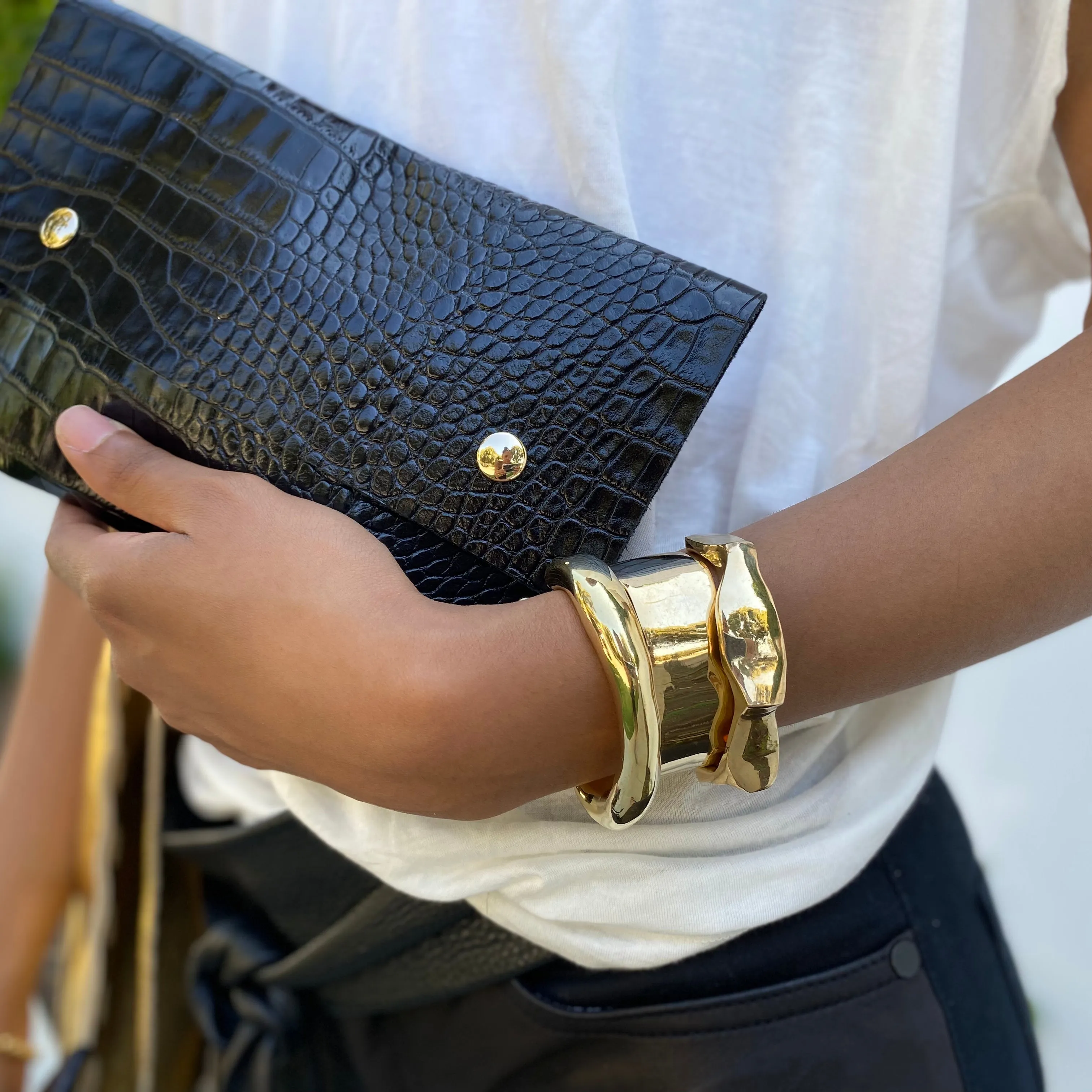 Raw Chunky Cuffs
