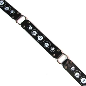 RB-22  1 1/2" Ring Belt- 8 Ball