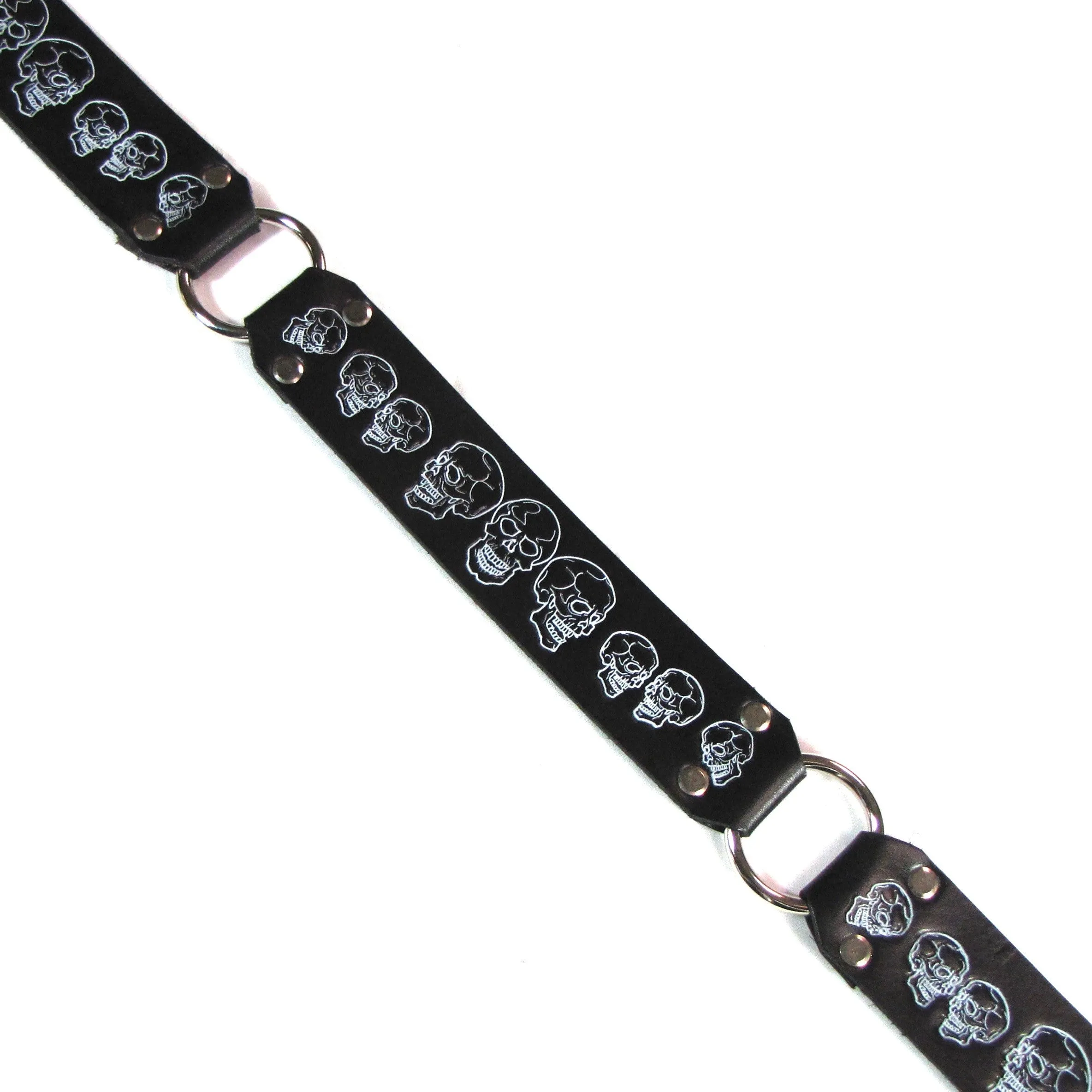 RB-5  1 1/2" Ring Belt- Skulls