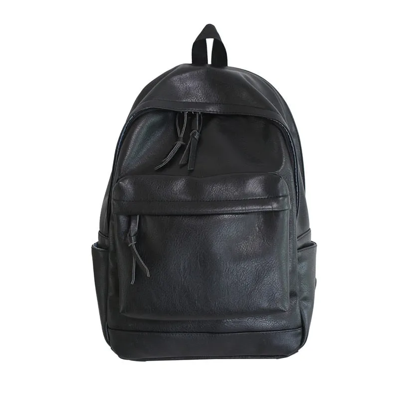 Realaiot High Quality Women Man Backpack Soft Leather Men's Backpacks Girl Luxury Designer Back Pack Laptop Bag Large Capacity Travel Bag