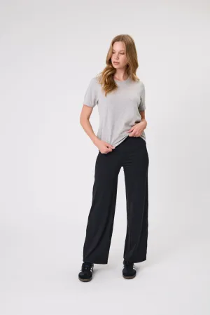 Recharge Wide Leg Pant - Black