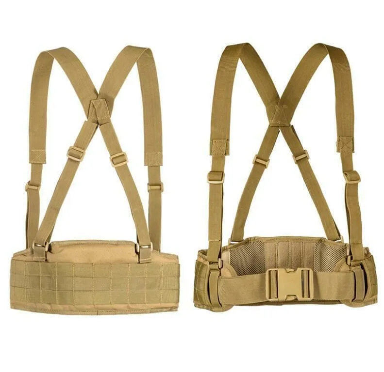 RECON GS2S Warrior Waist Lumbar Belt with Low Profile X harness