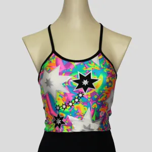 Retro Multi-Burst Top