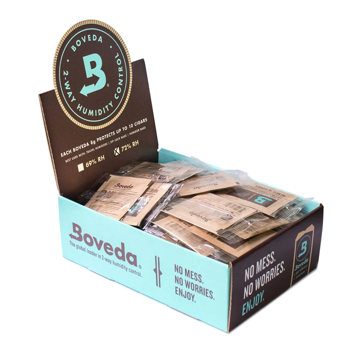 RH (SIZE 8), 100 COUNT OVERWRAPPED RETAIL CARTON