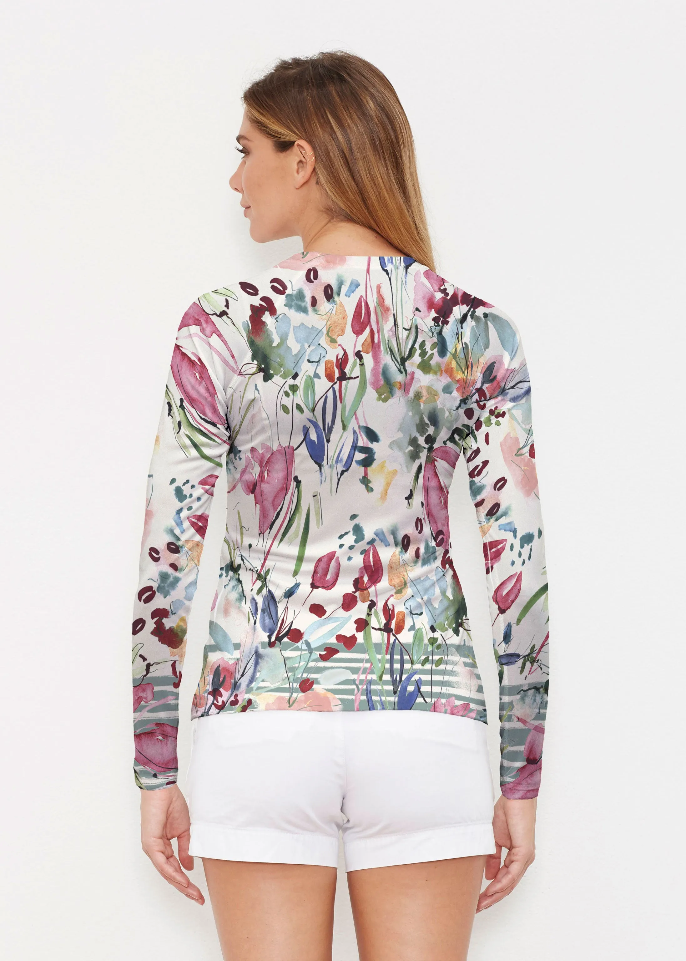Rhapsody (16191) ~ Long Sleeve Rash Guard