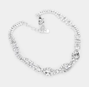 Rhinestone Anklet