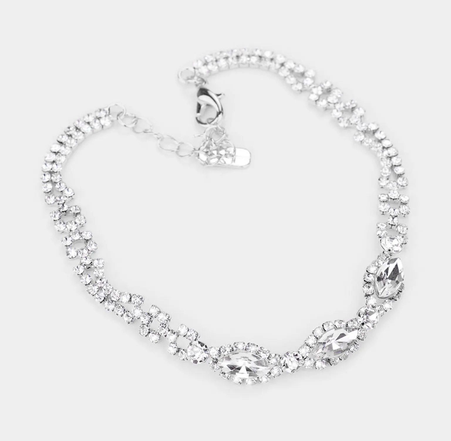 Rhinestone Anklet