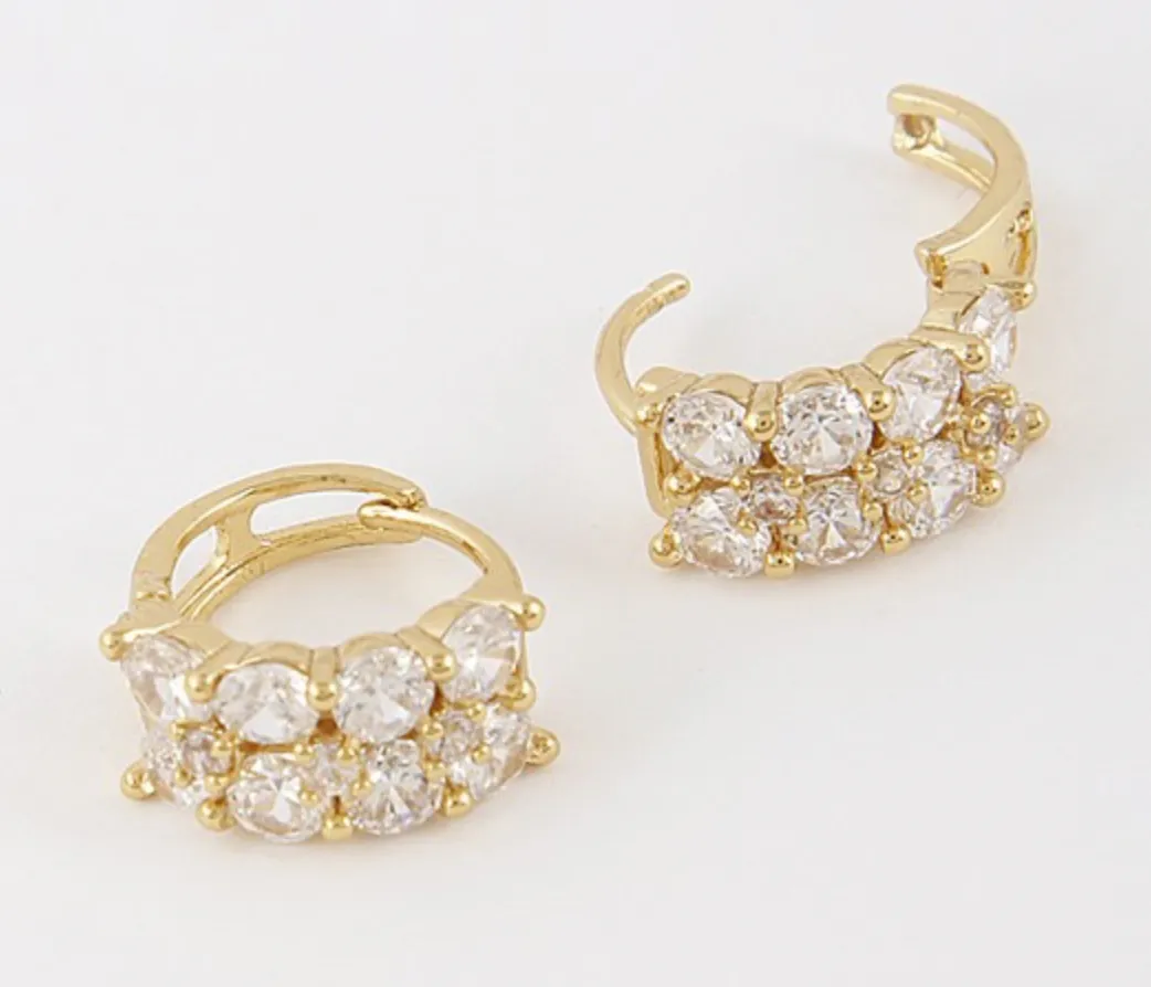 Rhinestone Ear Cuffs