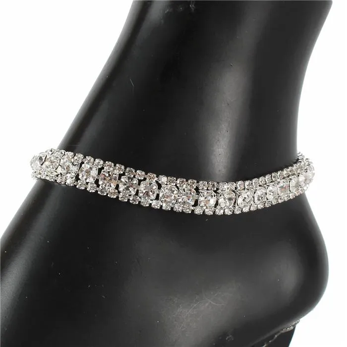 Rhinestones  Anklet