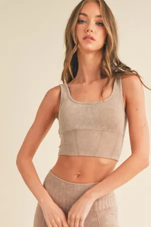 Ribbed Bliss Sports Bra