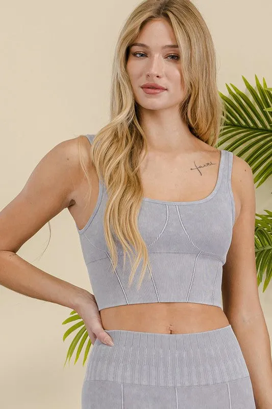 Ribbed Bliss Sports Bra