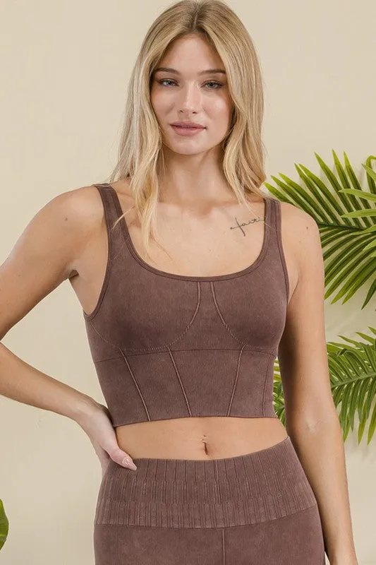 Ribbed Bliss Sports Bra