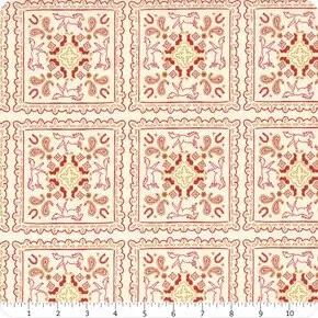 Riley Blake Wild Rose Fabric Collection Bandanas on Cream Premium 100% Cotton Quilt Shop Quality Fabrics