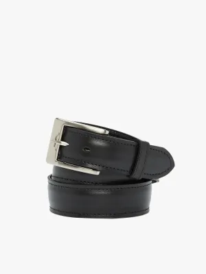 R.M. Williams Mens Dress Belt - Black