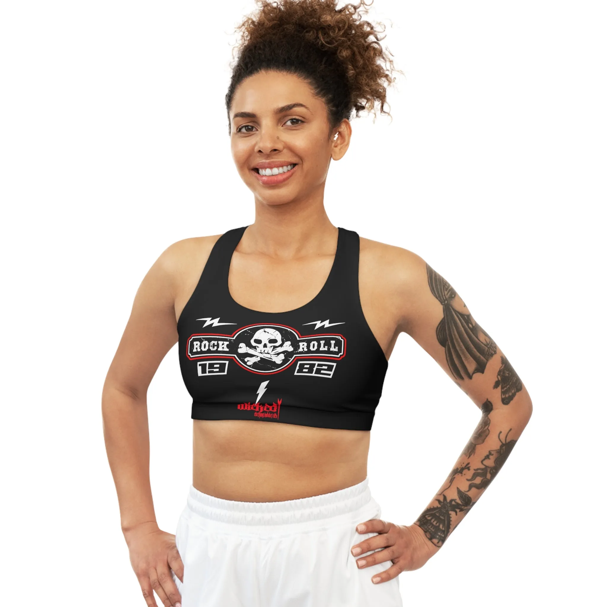 Rock N Roll Seamless Sports Bra