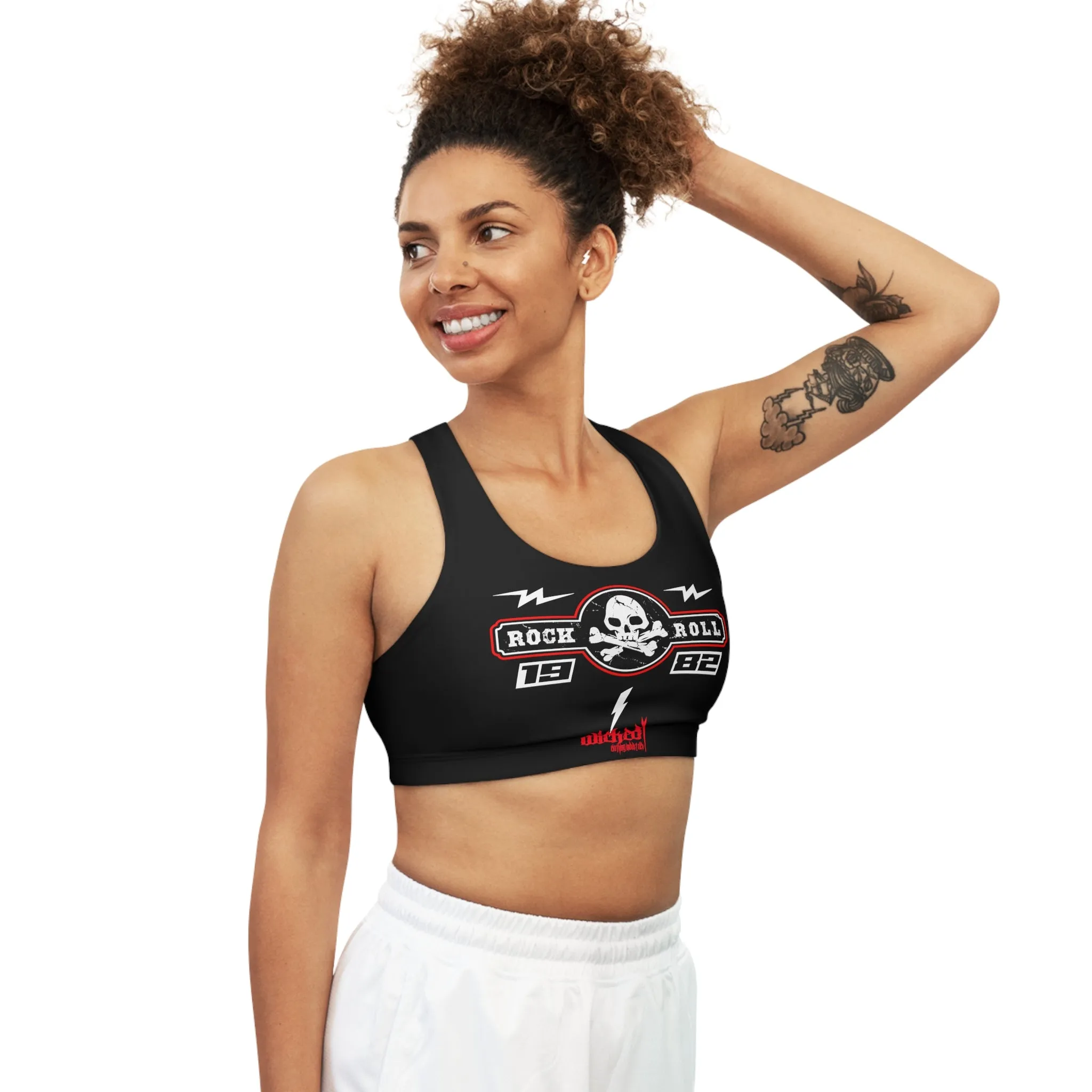 Rock N Roll Seamless Sports Bra