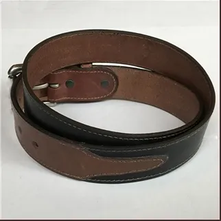 Rockmount Ranch Wear Accessory: Black and Tan Leather Belt