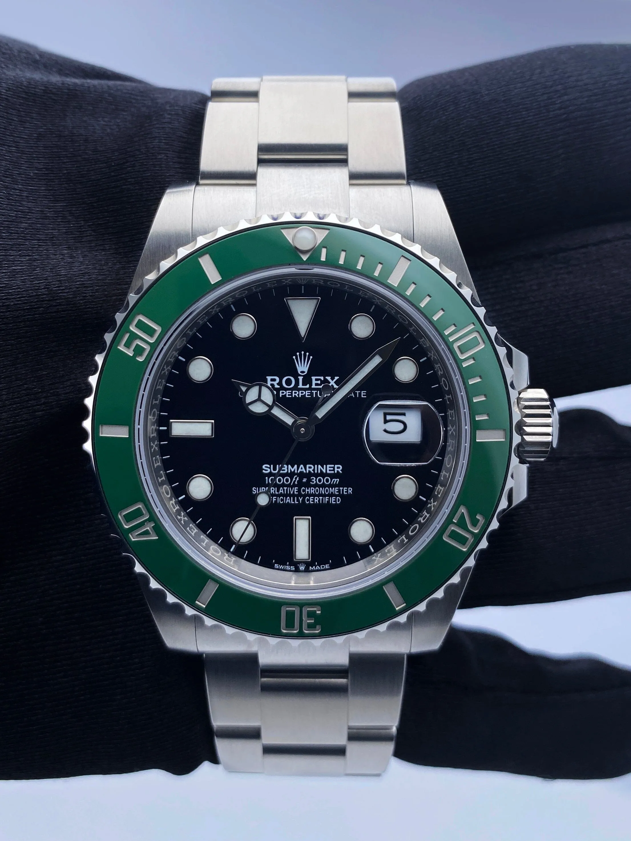 Rolex 126610LV Submariner Date 'Starbuck' Mens Watch Box Papers