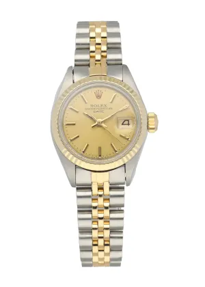 Rolex Date 6917 Ladies Watch Box Papers