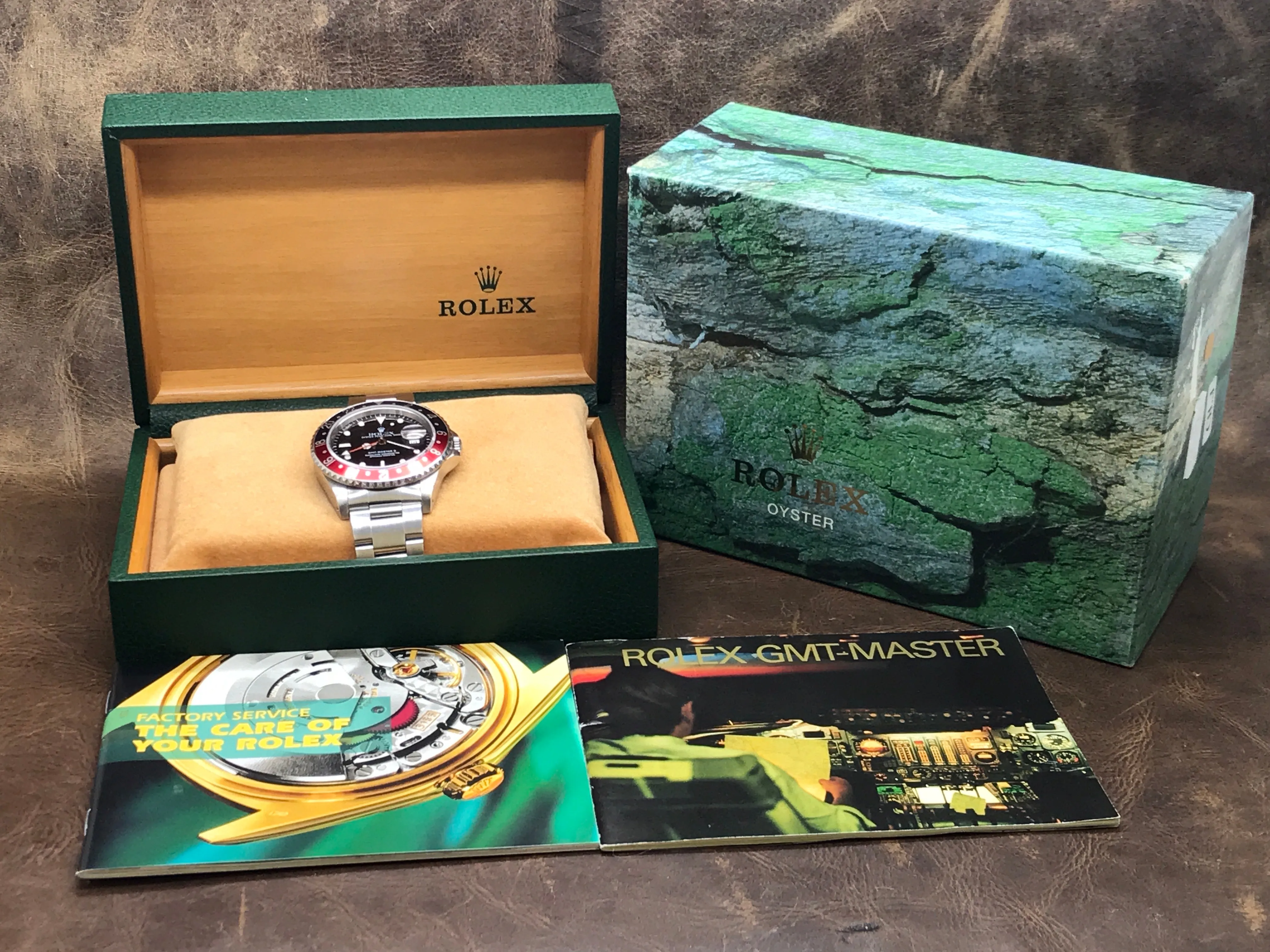 Rolex GMT Master II Pepsi 16710 Black Dial Automatic Men's Watch