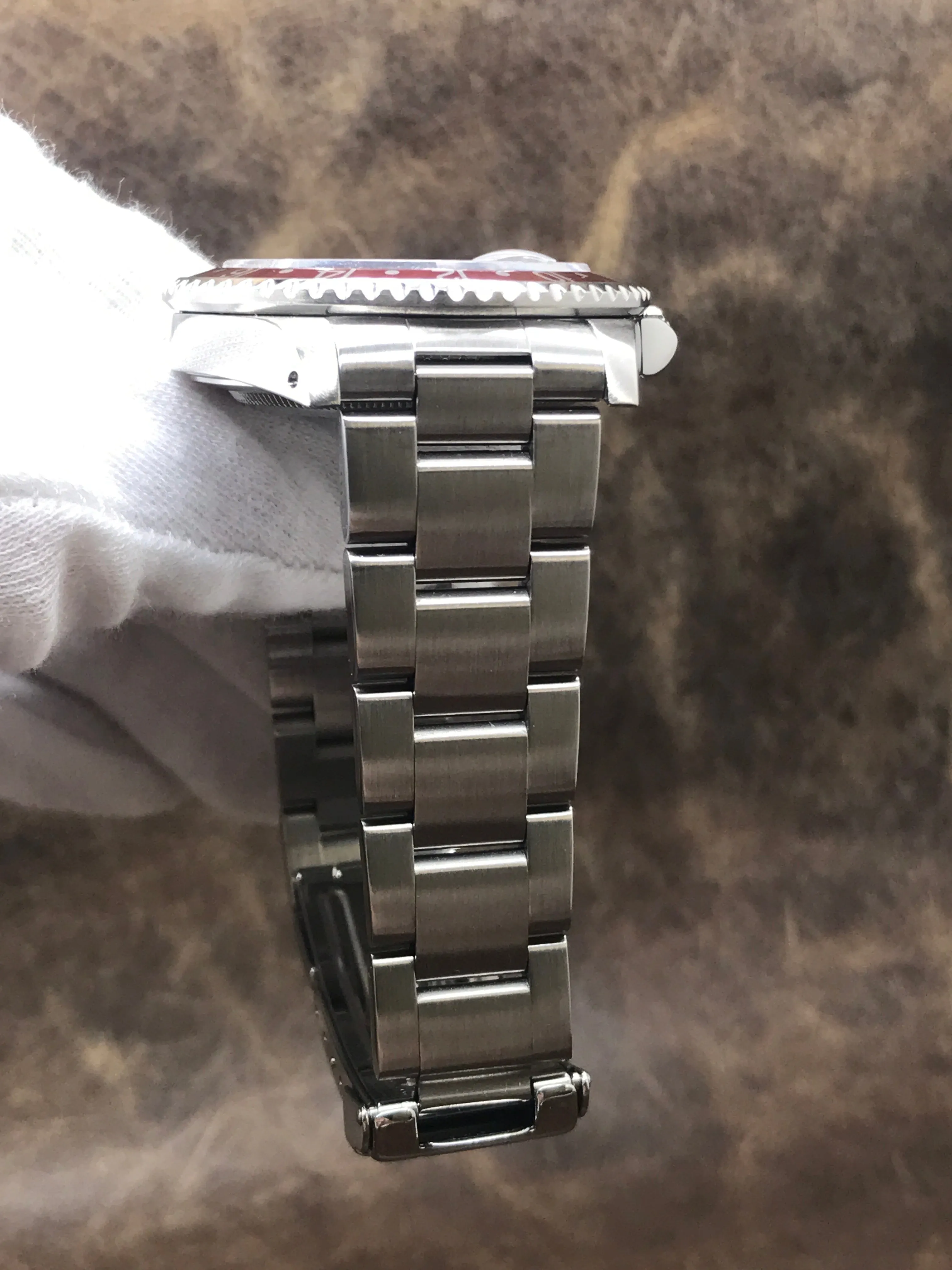 Rolex GMT Master II Pepsi 16710 Black Dial Automatic Men's Watch