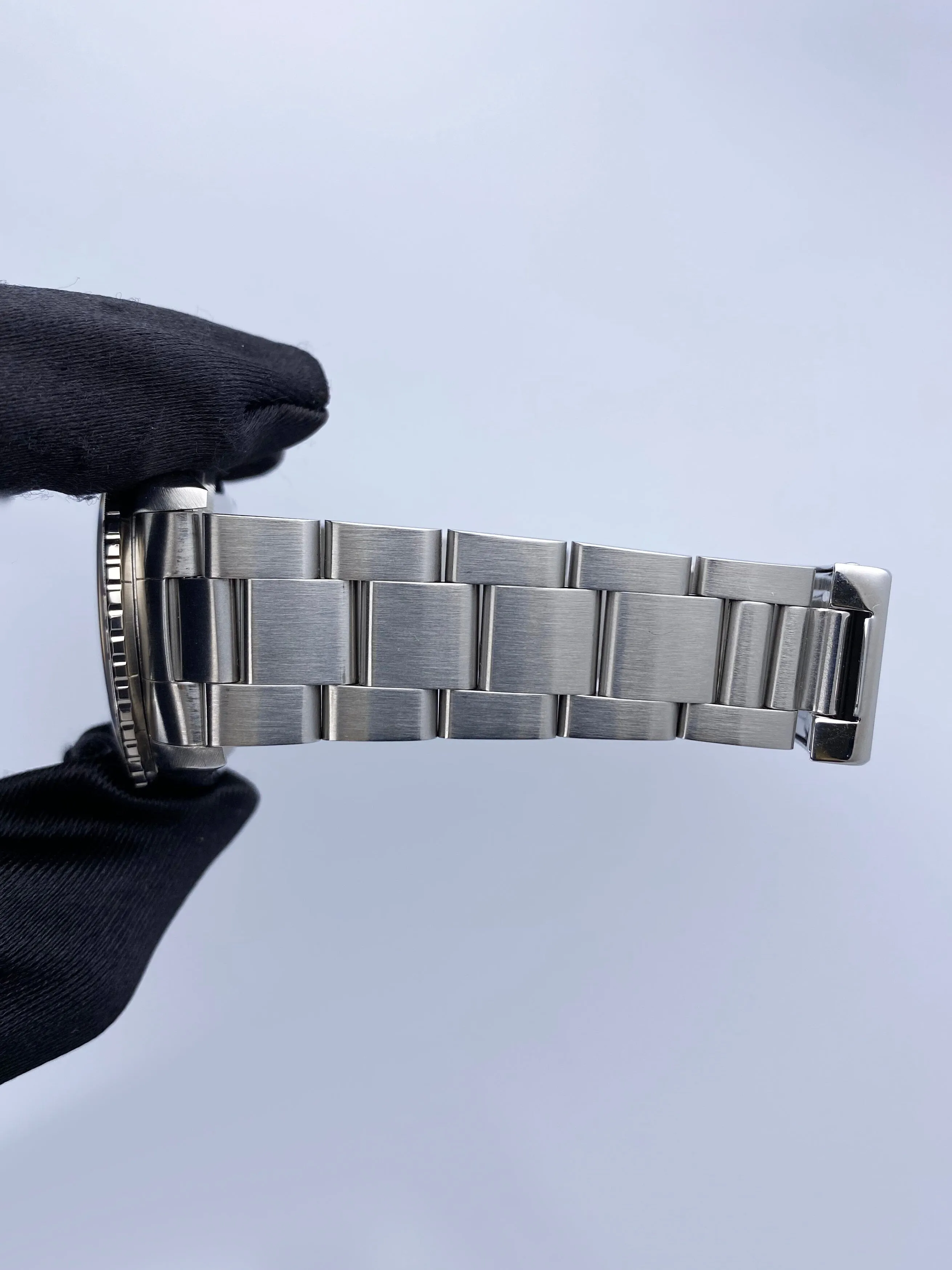 Rolex Oyster Datejust Turn-O-Graph 16264 Black Dial Mens Watch Box Papers