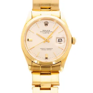 Rolex Yellow Gold Date Ref. 1500, Circa 1971 (New Arrival)