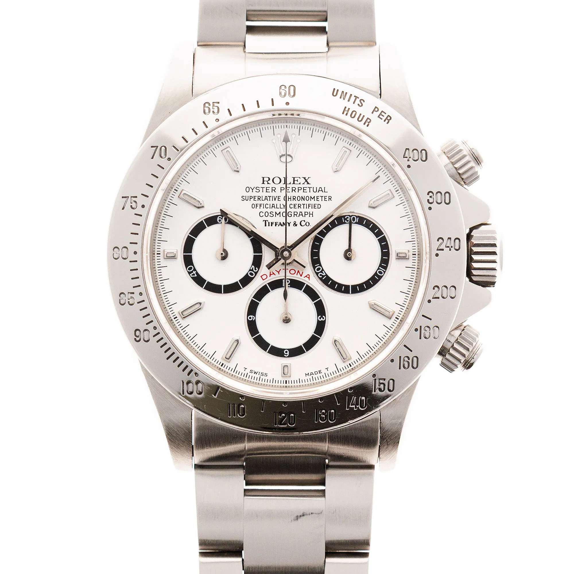 Rolex Zenith Daytona Ref. 16520 retailed by Tiffany & Co.