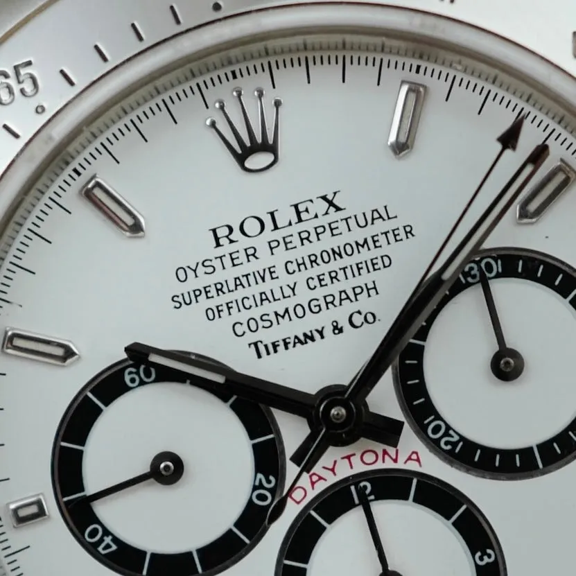 Rolex Zenith Daytona Ref. 16520 retailed by Tiffany & Co.