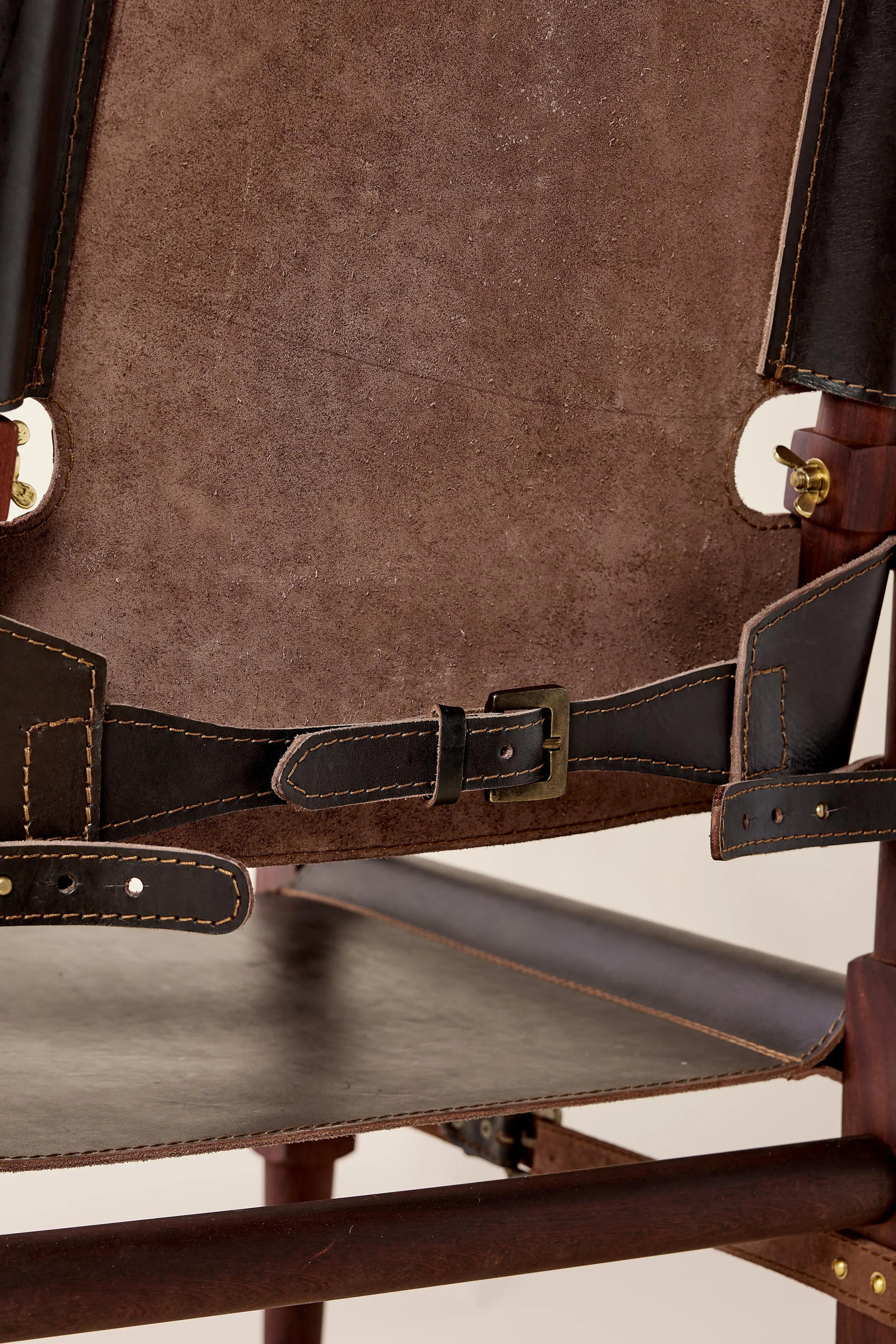 Roorkhee Portable Leather Arm Chair