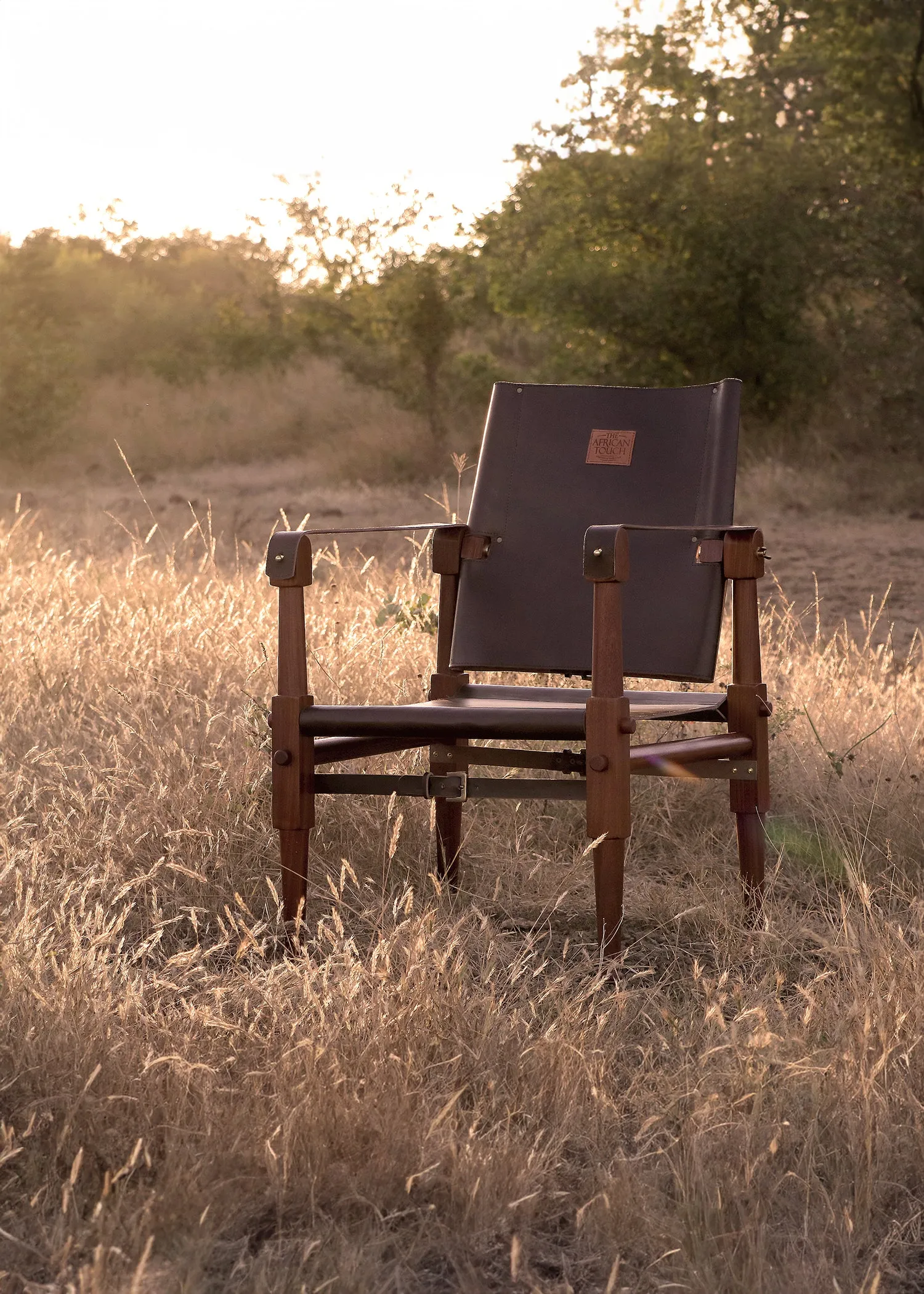 Roorkhee Portable Leather Arm Chair