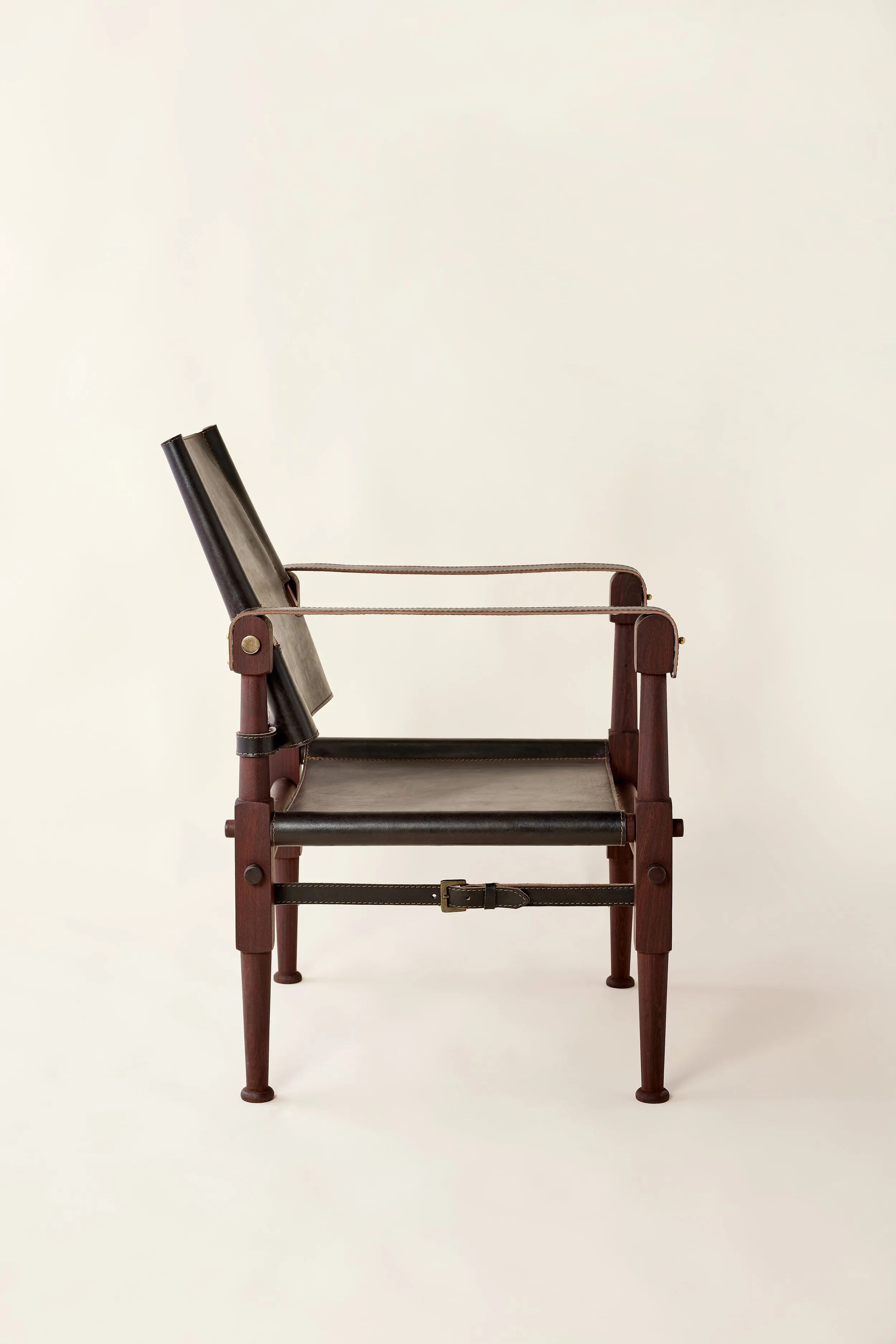 Roorkhee Portable Leather Arm Chair