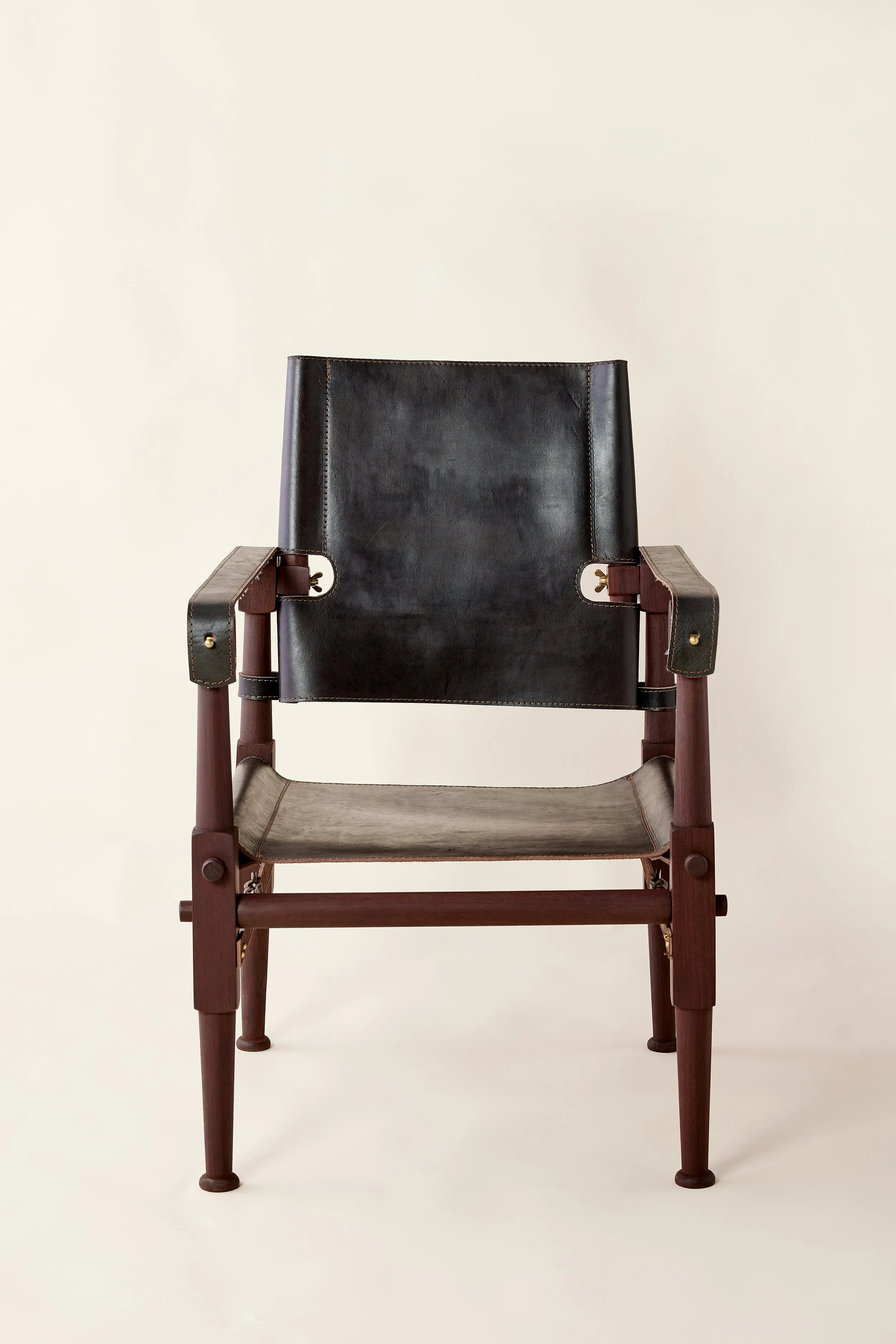 Roorkhee Portable Leather Arm Chair