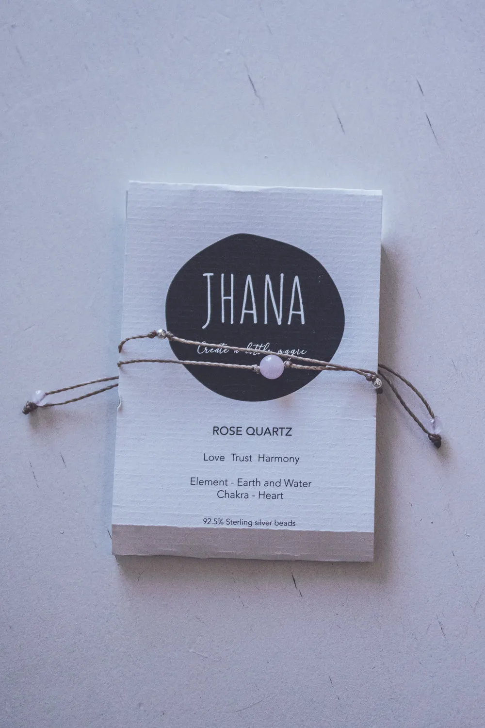 ROSE QUARTZ CRYSTAL BRACELET