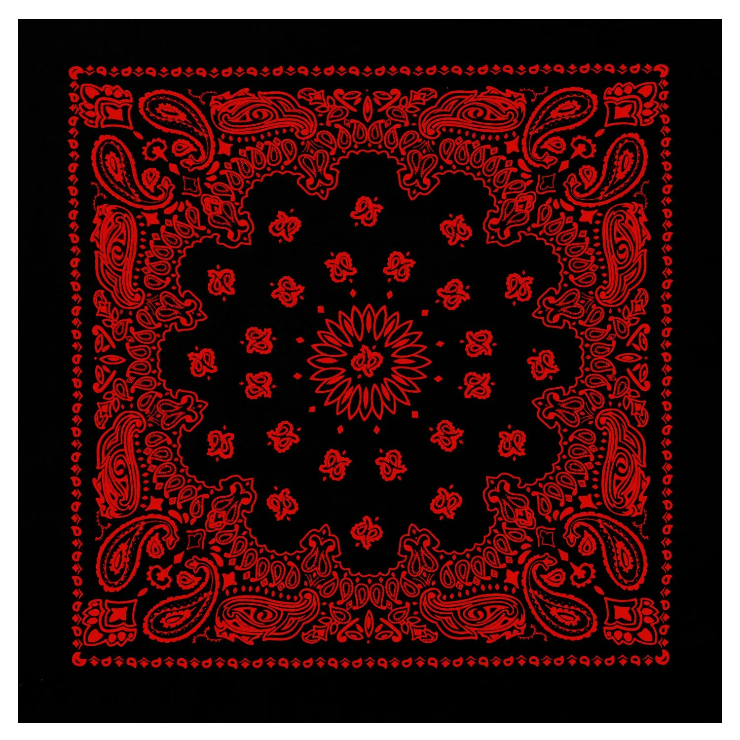 Rothco Trainmen Paisley Bandana - 22" X 22"