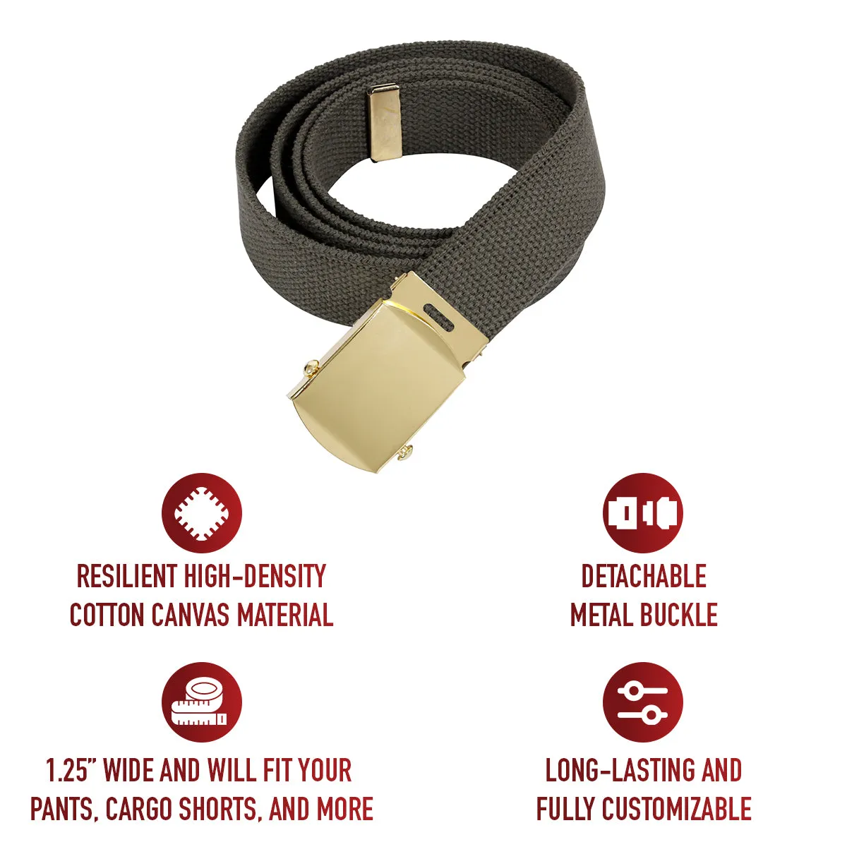 Rothco Web Belts - 54 Inches Long