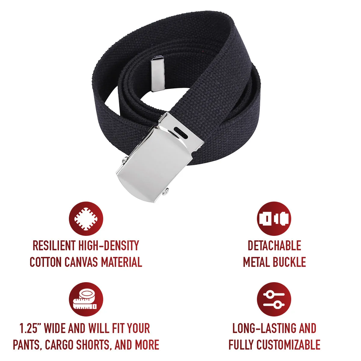 Rothco Web Belts - 54 Inches Long