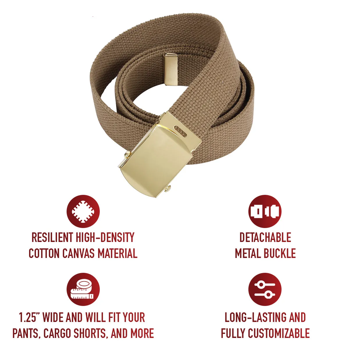 Rothco Web Belts - 54 Inches Long