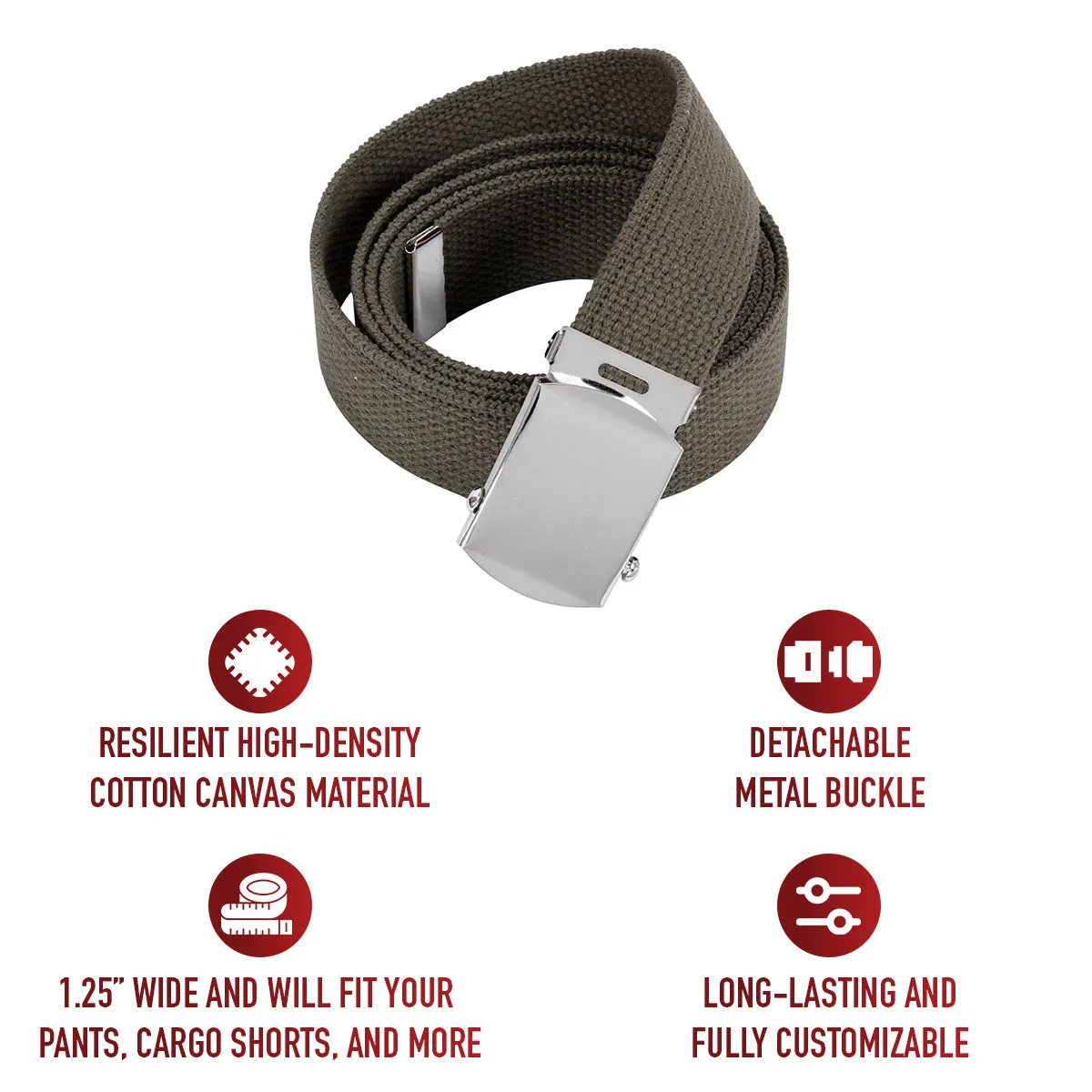 Rothco Web Belts - 54 Inches Long