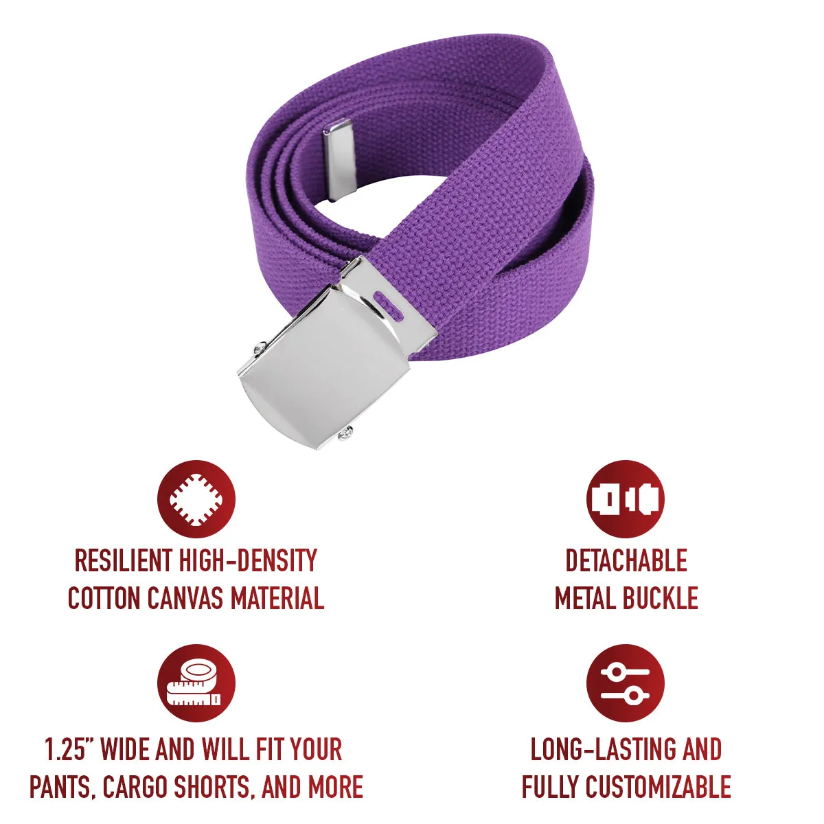 Rothco Web Belts - 54 Inches Long