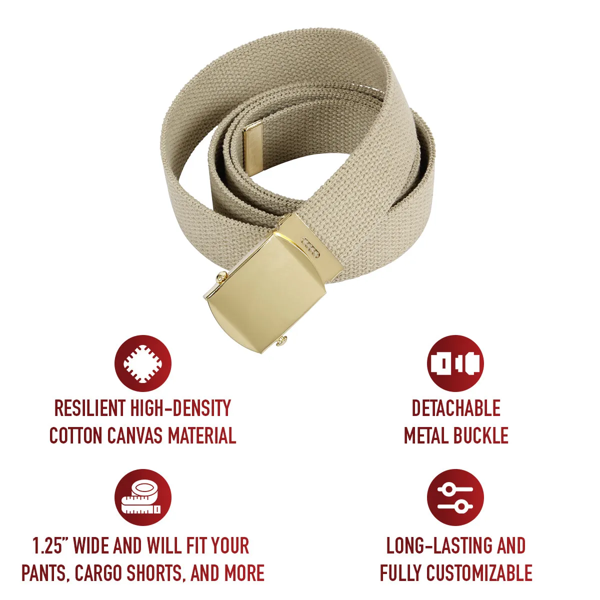 Rothco Web Belts - 54 Inches Long