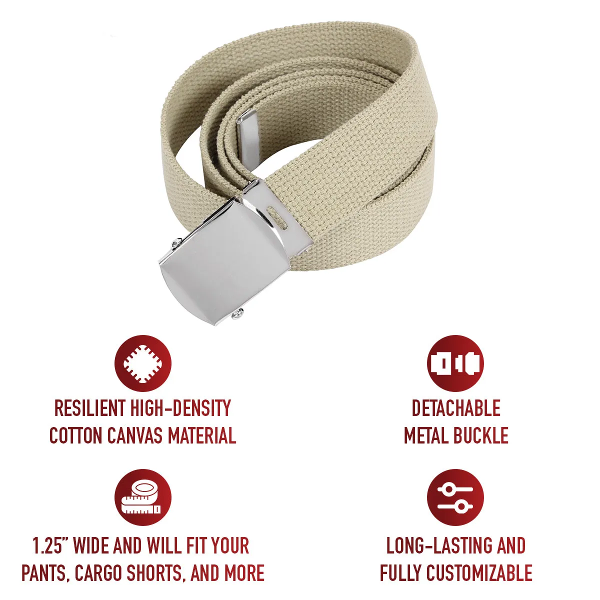 Rothco Web Belts - 54 Inches Long